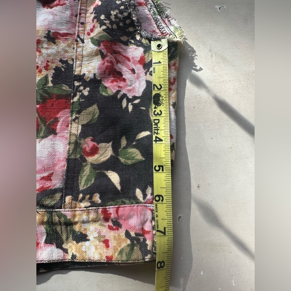 Handcrafted Upcycled Floral Boho Vest | Romantic Cottagecore Statement | Small - Picture 8 of 9